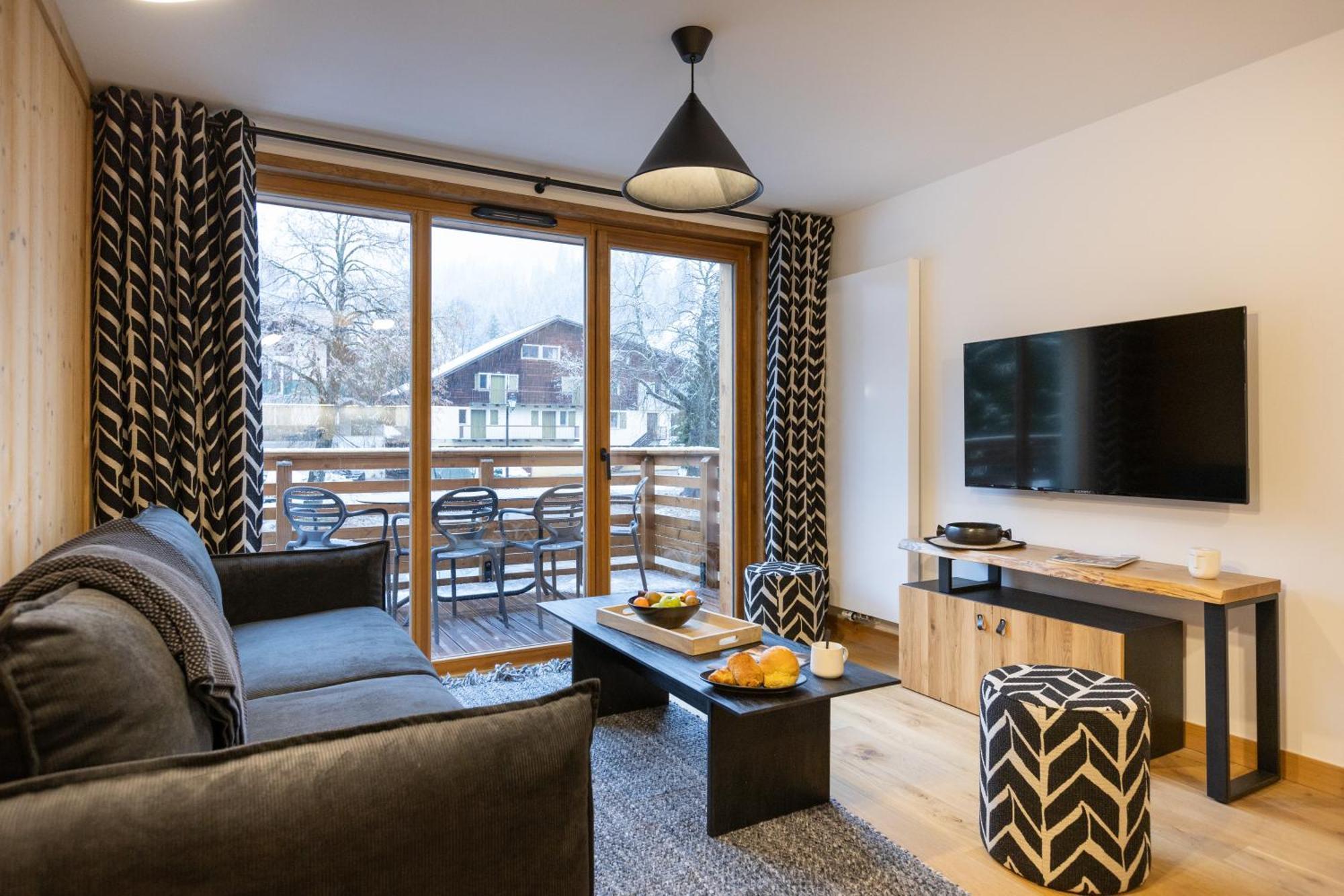 Aparthotel Terresens - Le Flocon Blanc à Abondance Extérieur photo