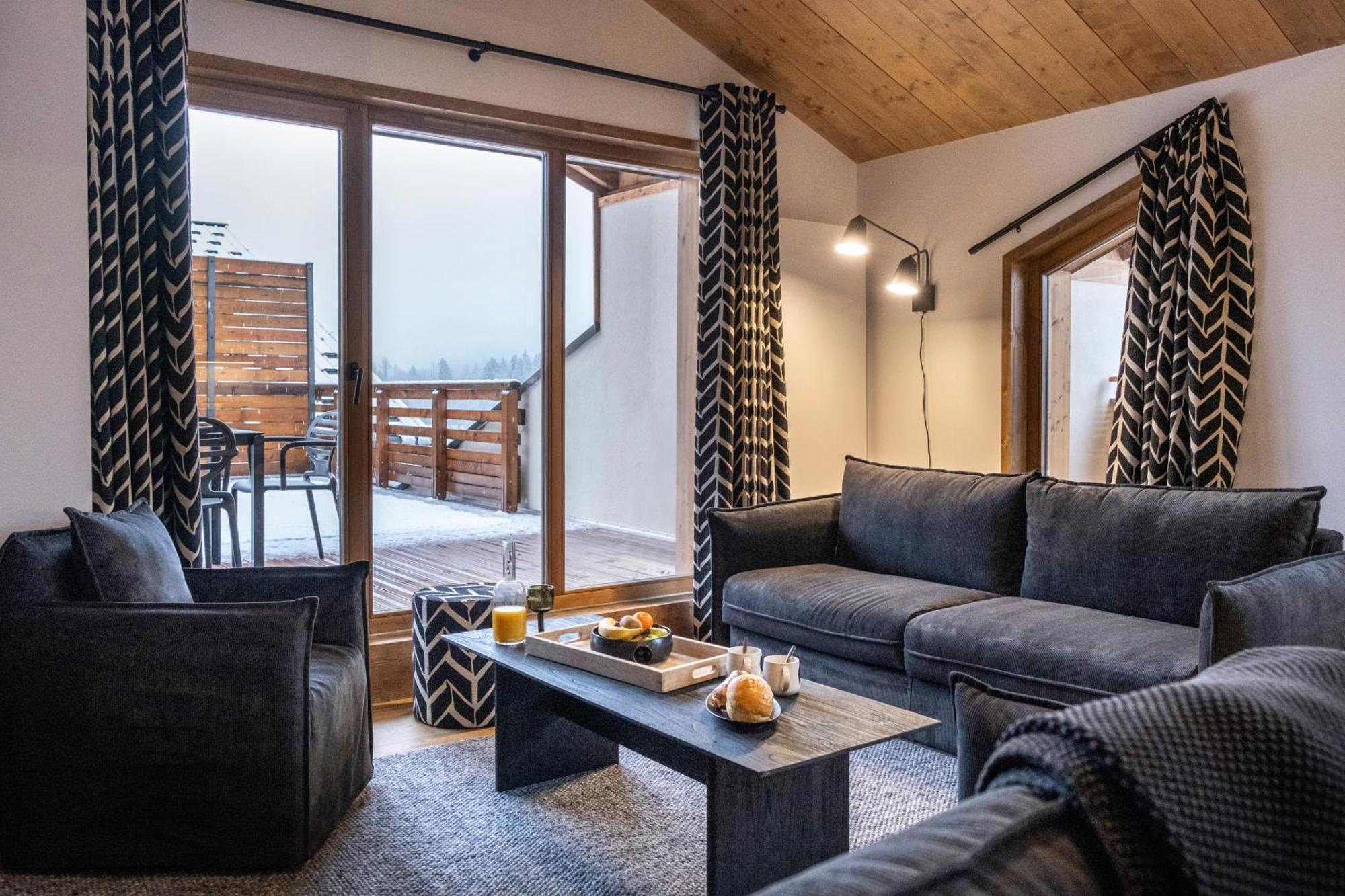Aparthotel Terresens - Le Flocon Blanc à Abondance Extérieur photo