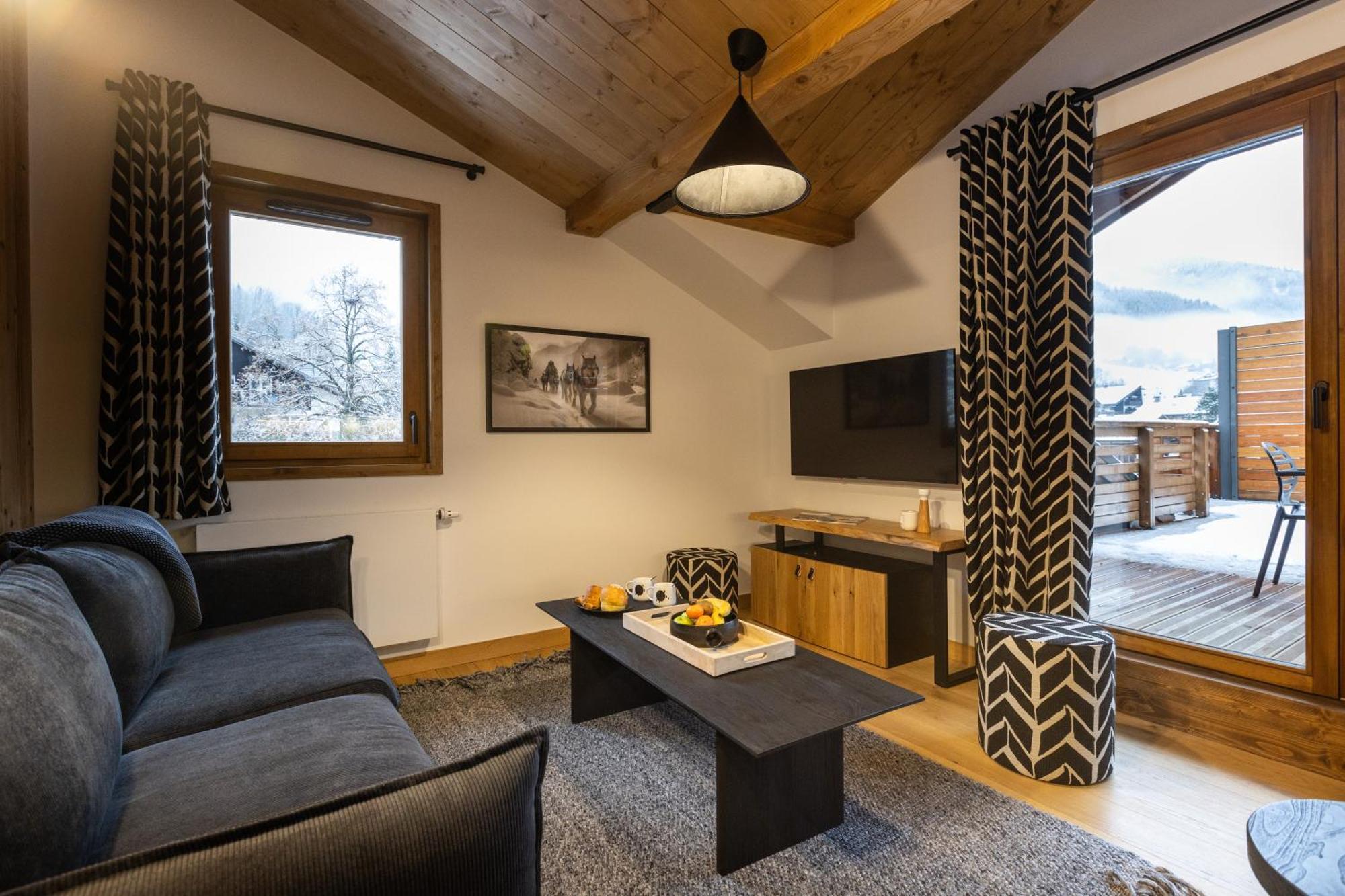 Aparthotel Terresens - Le Flocon Blanc à Abondance Extérieur photo