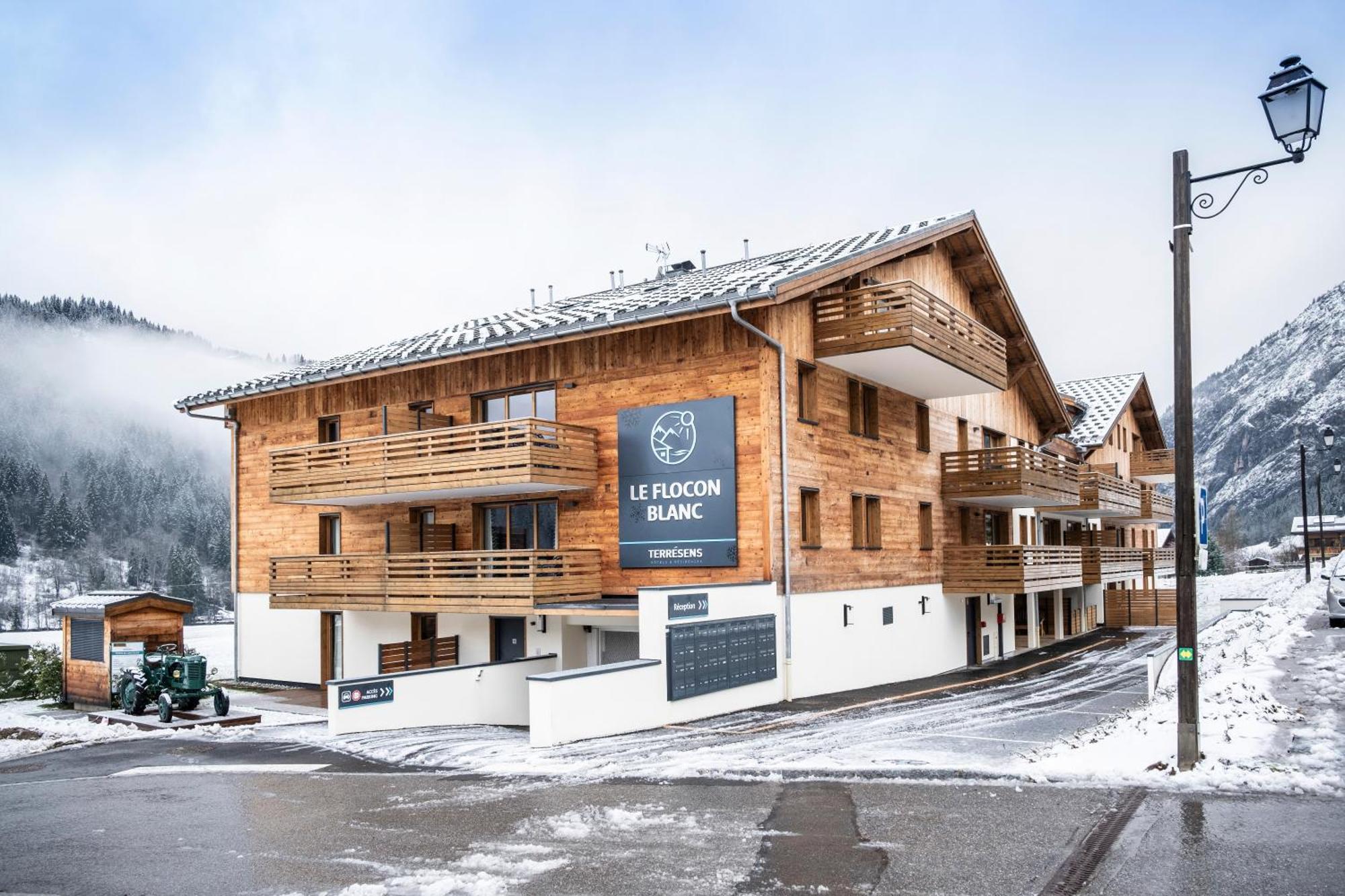 Aparthotel Terresens - Le Flocon Blanc à Abondance Extérieur photo