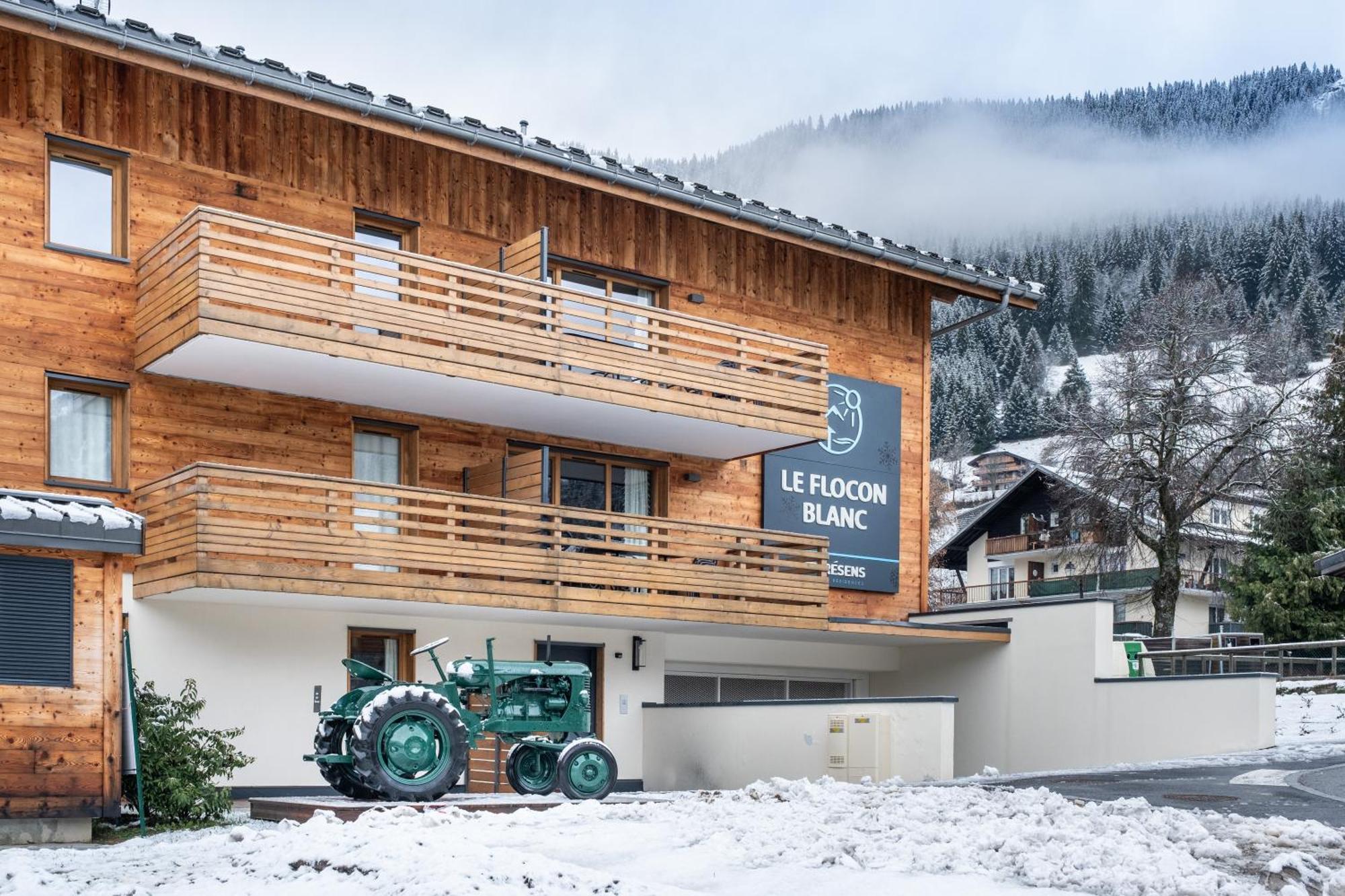Aparthotel Terresens - Le Flocon Blanc à Abondance Extérieur photo